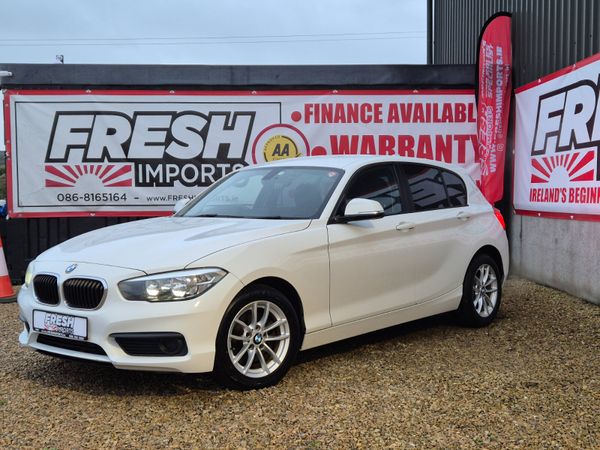 BMW 1-Series Hatchback, Petrol, 2015, White