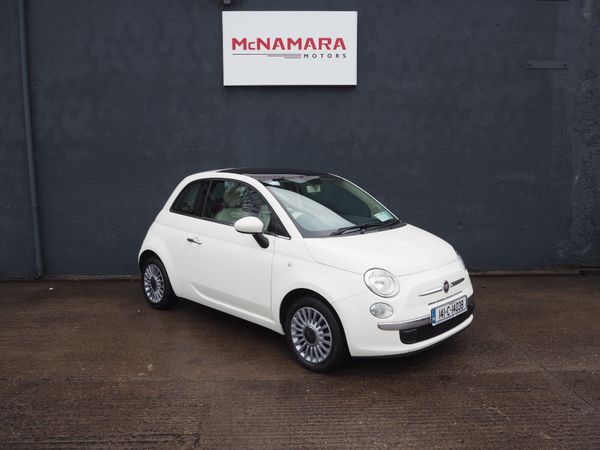 Fiat 500 Hatchback, Petrol, 2014, White