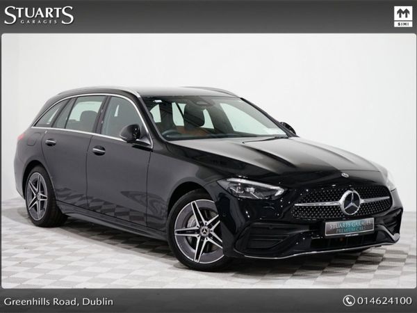 Mercedes-Benz C-Class Estate, Hybrid, 2024, Black