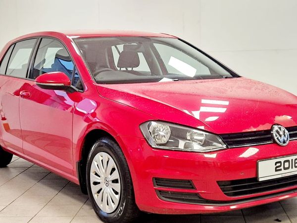 Volkswagen Golf Hatchback, Diesel, 2016, Red