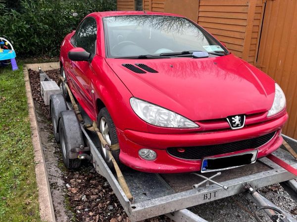 Peugeot 206 Convertible, Petrol, 2005, Red