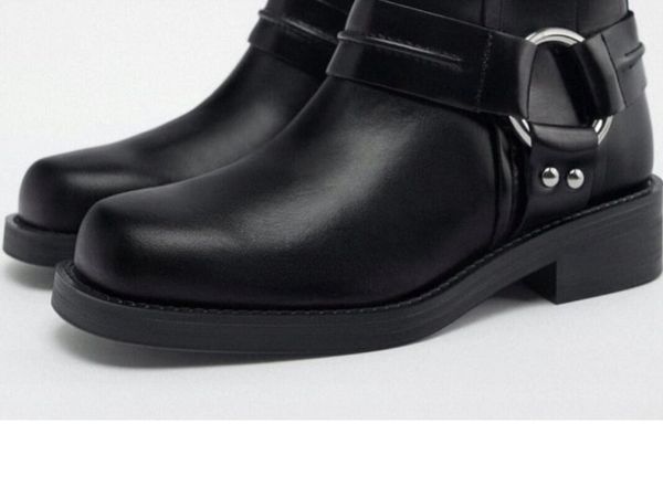 Mens biker boots ireland clearance