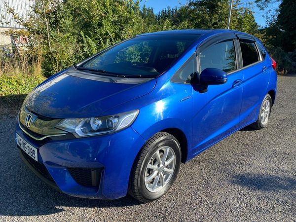 Honda Fit Hatchback, Petrol Hybrid, 2014, Blue