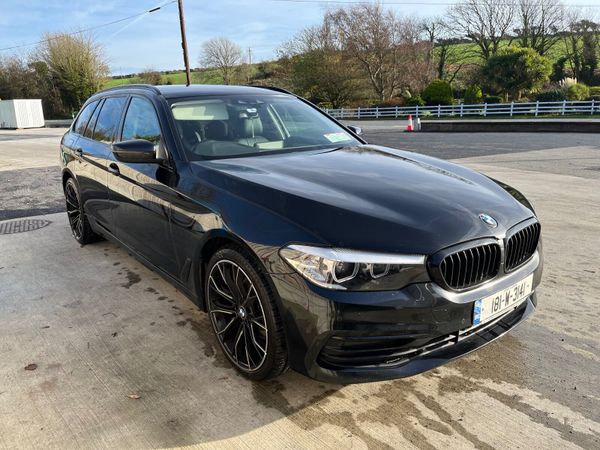 BMW 5-Series Estate, Diesel, 2018, Black