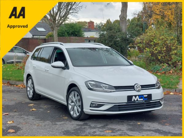 Volkswagen Golf Estate, Petrol, 2018, White