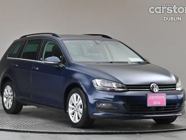 Volkswagen Golf Estate, Petrol, 2016, Blue