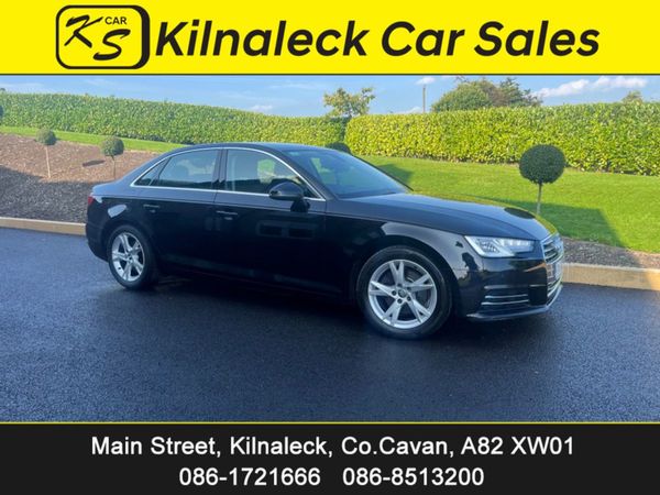 Audi A4 Saloon, Diesel, 2017, Black