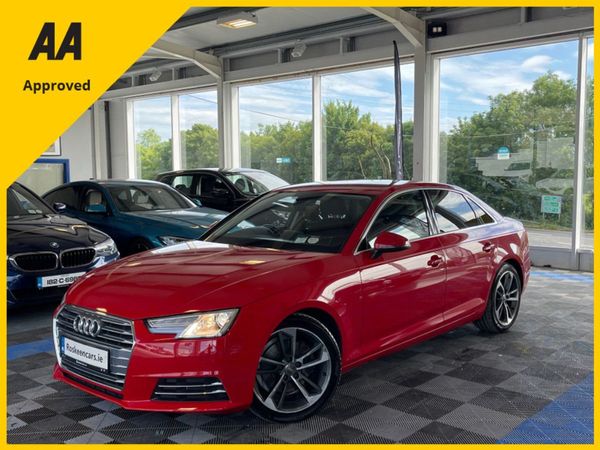 Audi A4 Saloon, Diesel, 2016, Red