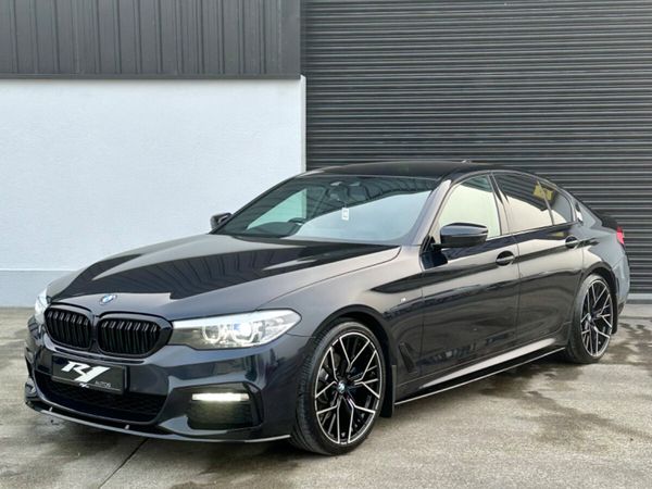 BMW 5-Series Saloon, Diesel, 2018, Black