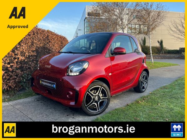 Smart Fortwo Coupe, Electric, 2021, Red