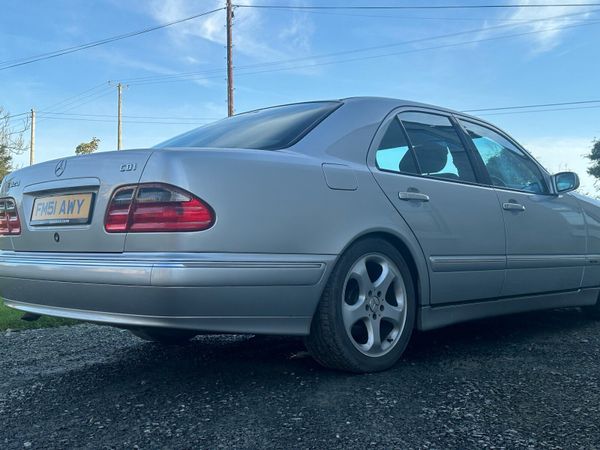 Mercedes-Benz E-Class Saloon, Diesel, 2002, Silver