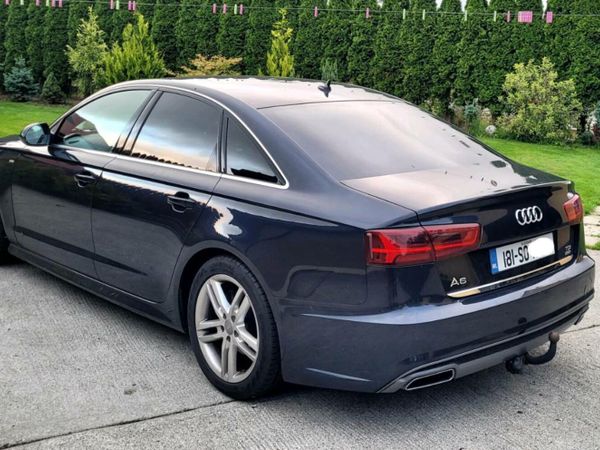 Audi A6 Saloon, Diesel, 2018, Blue