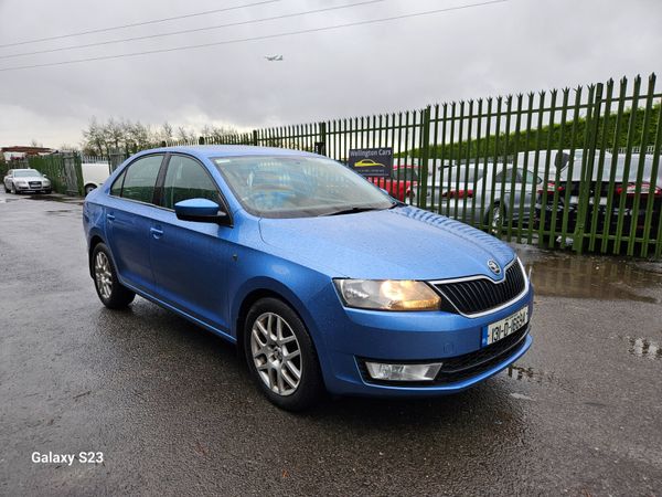 Skoda Rapid Saloon, Diesel, 2013, Blue