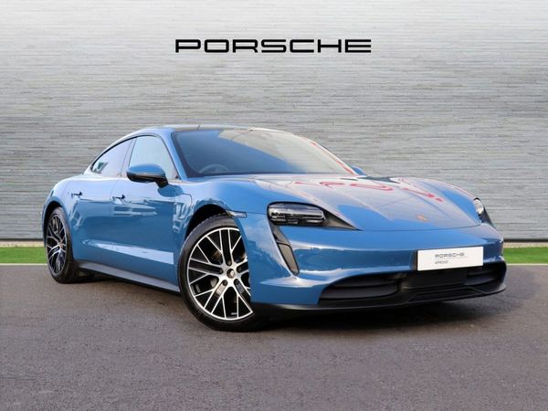 Porsche Taycan Saloon, Electric, 2024, Blue