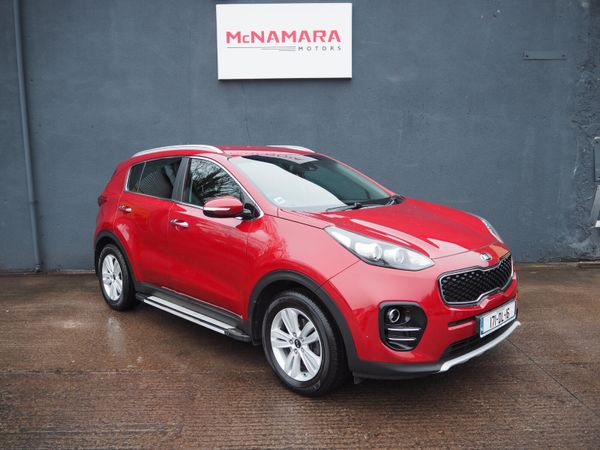 Kia Sportage SUV, Diesel, 2017, Red