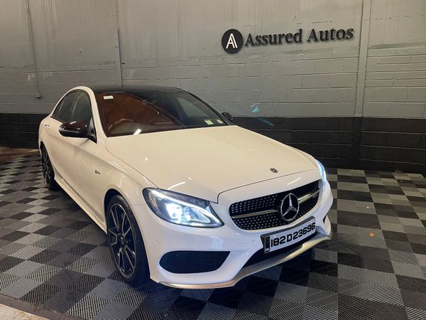 Mercedes-Benz C-Class Saloon, Petrol, 2018, White