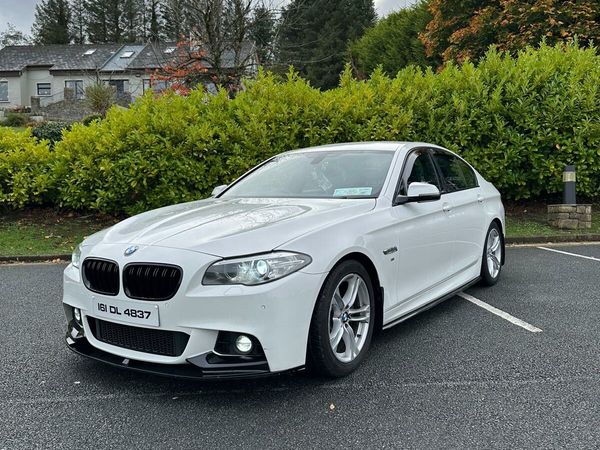 BMW 5-Series Saloon, Diesel, 2016, White