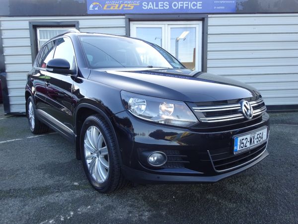 Volkswagen Tiguan SUV, Diesel, 2015, Black