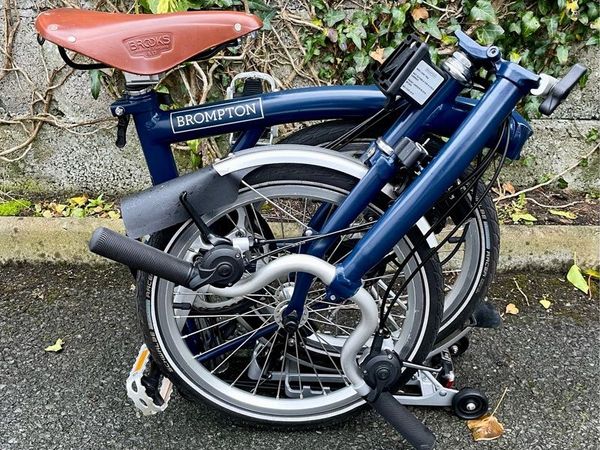 Brompton m6l tempest blue deals