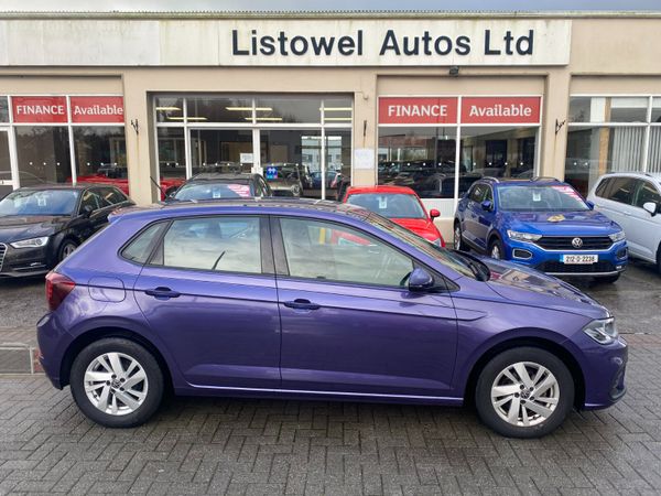Volkswagen Polo Hatchback, Petrol, 2022, Blue