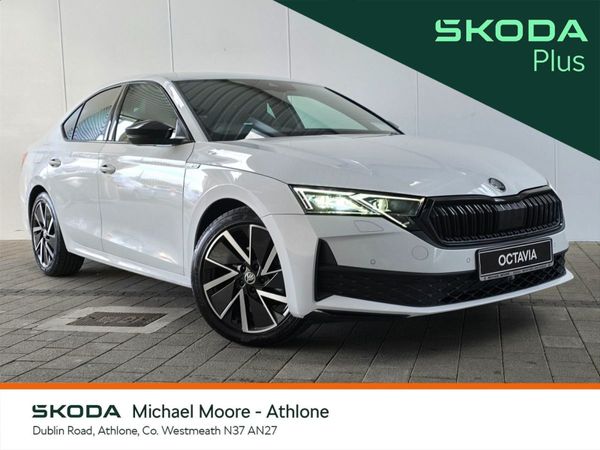 Skoda Octavia Saloon, Diesel, 2025, White