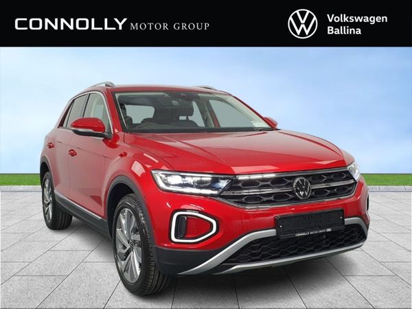 Volkswagen T-Roc SUV, Petrol, 2025, Red