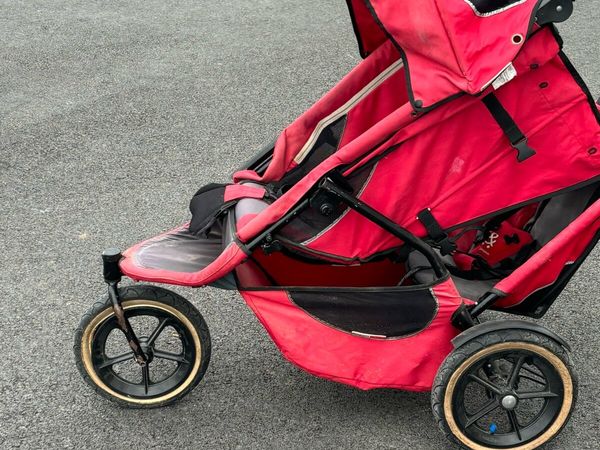 Phil and teds double buggy second hand 2025