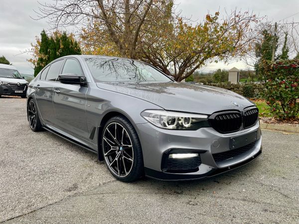 BMW 5-Series Saloon, Diesel, 2018, Blue