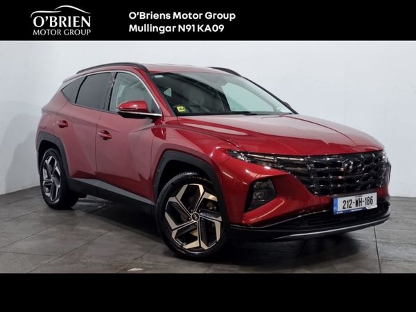 Hyundai Tucson SUV, Petrol Plug-in Hybrid, 2021, Red