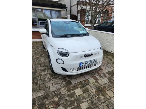 Fiat 500e Hatchback, Electric, 2021, White