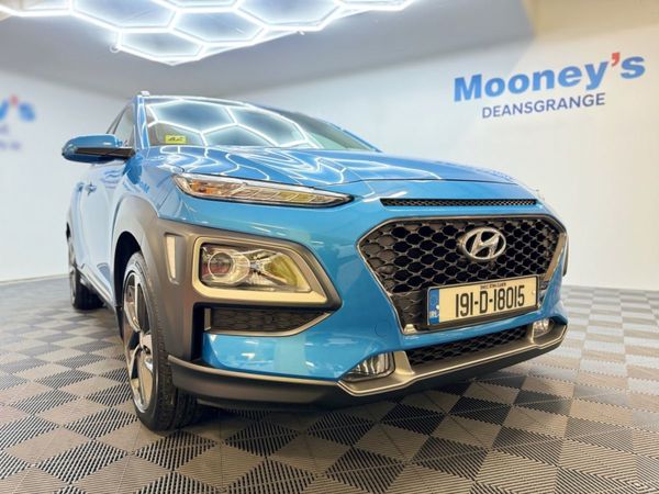 Hyundai KONA MPV, Petrol, 2019, Blue