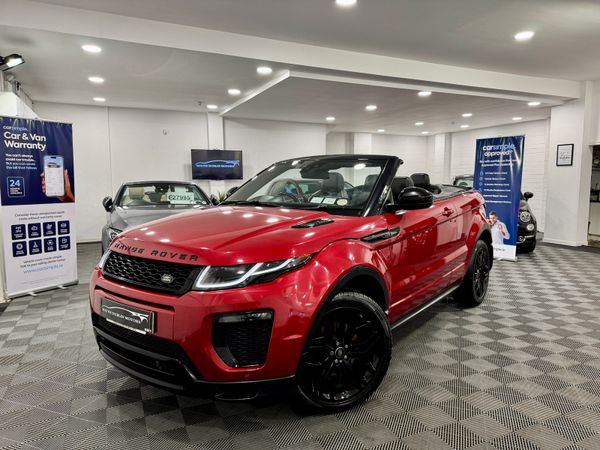 Land Rover Range Rover Evoque Convertible, Diesel, 2017, Red