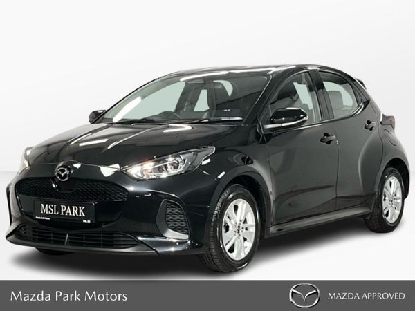 Mazda Mazda2 Hybrid Hatchback, Petrol Hybrid, 2025, Black