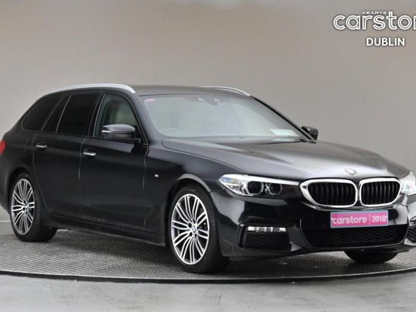 BMW 5-Series Estate, Diesel, 2018, Black