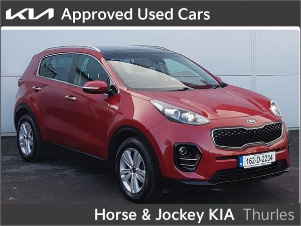 Kia Sportage SUV, Diesel, 2016, Red