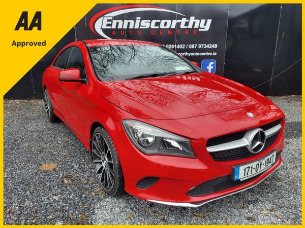 Mercedes-Benz CLA Coupe, Diesel, 2017, Red