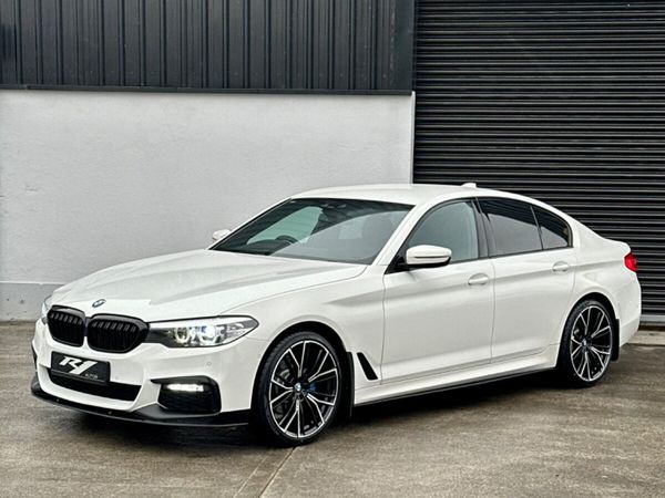BMW 5-Series Saloon, Diesel, 2018, White