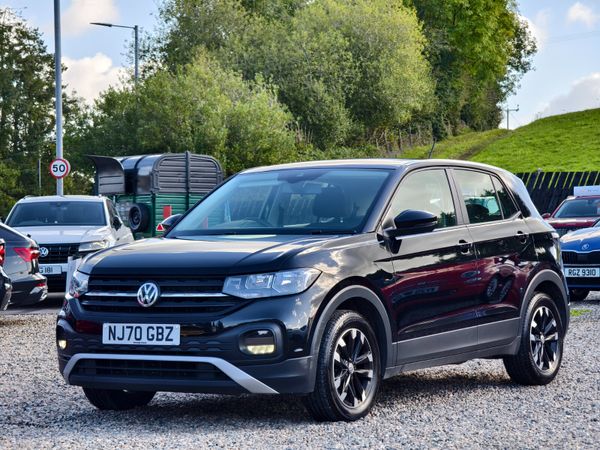 Volkswagen T-Cross SUV, Petrol, 2020, Black