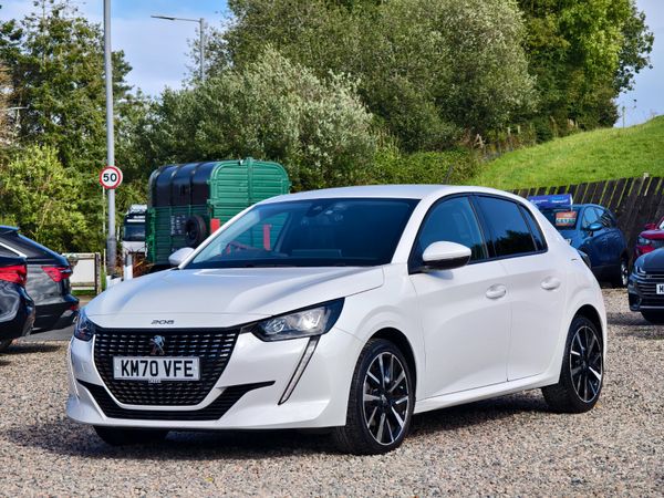 Peugeot 208 Hatchback, Petrol, 2020, White