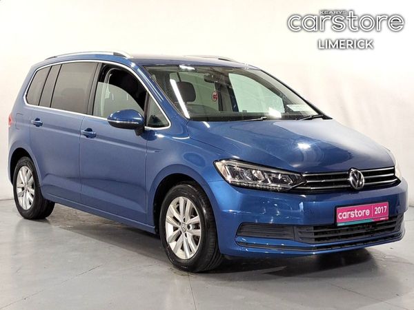 Volkswagen Touran MPV, Petrol, 2017, Blue