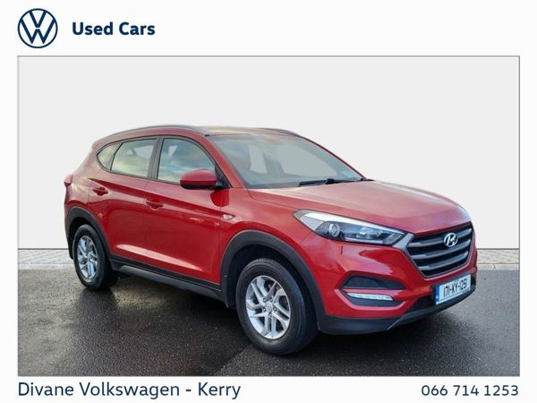 Hyundai Tucson SUV, Diesel, 2017, Red