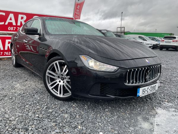 Maserati Ghibli Saloon, Diesel, 2015, Black