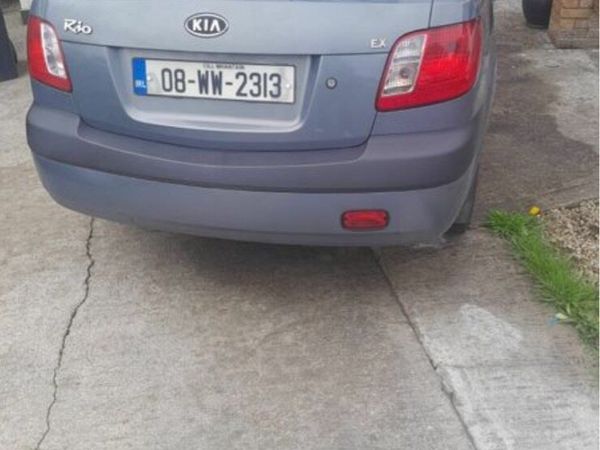 Kia Rio Saloon, Petrol, 2008, Grey