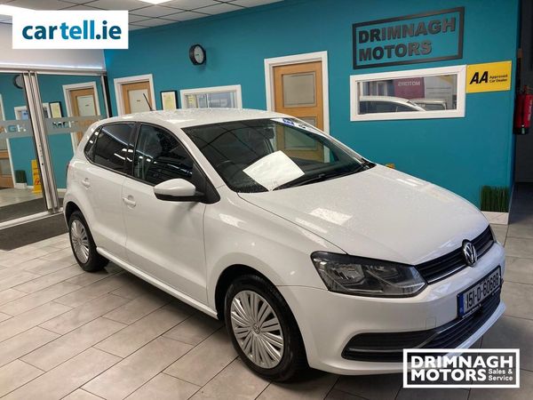 Volkswagen Polo Hatchback, Petrol, 2015, White