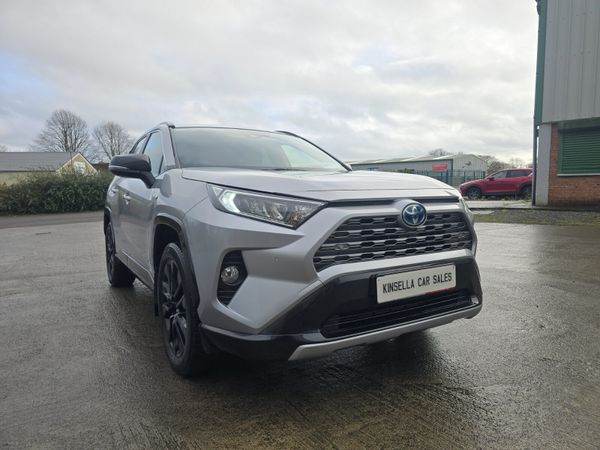 Toyota RAV4 SUV, Petrol Hybrid, 2021, Grey