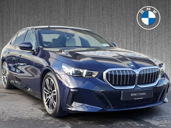 BMW 5-Series Saloon, Petrol Plug-in Hybrid, 2025, Blue