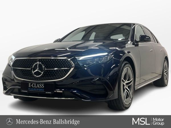 Mercedes-Benz E-Class Saloon, Petrol Plug-in Hybrid, 2025, Blue