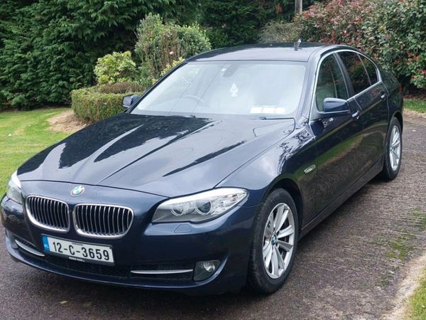 BMW 5-Series Saloon, Diesel, 2012, Blue