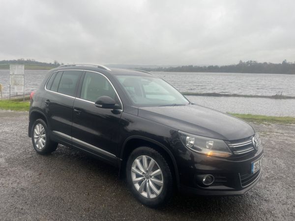 Volkswagen Tiguan SUV, Diesel, 2013, Black