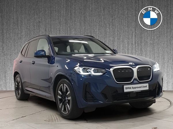 BMW iX3 SUV, Electric, 2024, Blue